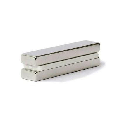 Magnetos permanentes de barras de neodimio NdFeB de tierras raras de doble cara 35 x 20 x 5 mm