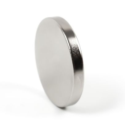 Mini redondo magnético de disco de neodimio D10 N35 N52 Revestimiento de oro para la eficiencia de corte