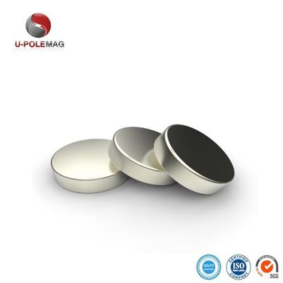 Mini redondo magnético de disco de neodimio D10 N35 N52 Revestimiento de oro para la eficiencia de corte