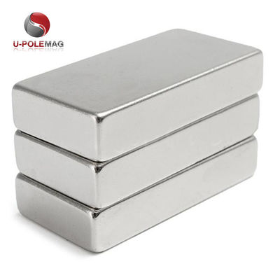 Imágenes NdFeB de bloque superfuertes N52 N48 grado para tierras raras rectangulares permanentes