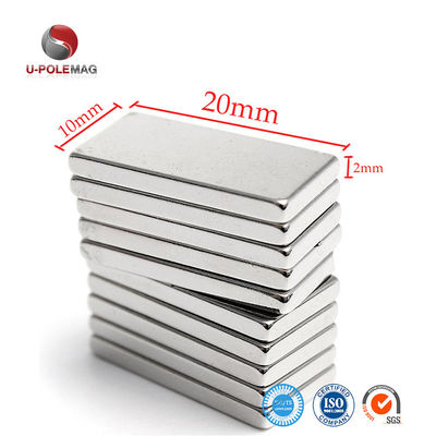 Tamaño personalizado Magnetos permanentes NdFeB súper fuertes para tolerancia precisa /-0.05mm