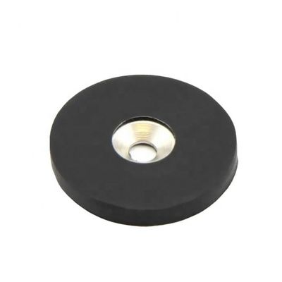 Magnético de disco NdFeB de base magnética impermeable con recubrimiento de caucho y tamaños personalizados