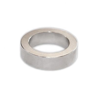 Magnético de neodimio de tubo de anillo orientado radialmente con un polo único N40 personalizado con tolerancia de ± 0,05 mm