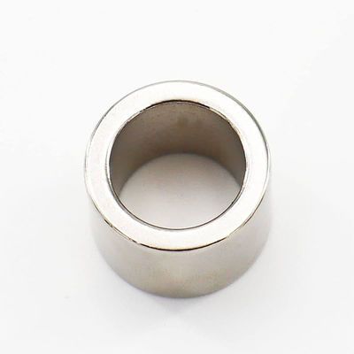 Magnético de neodimio de tubo de anillo orientado radialmente con un polo único N40 personalizado con tolerancia de ± 0,05 mm