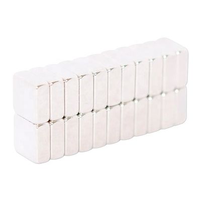 Bloque de imán de neodimio permanente de 10 mm para los imanes de tierras raras NdFeB rectangulares fuertes