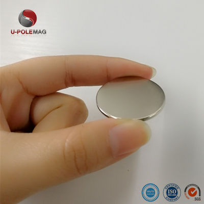 Magnetos de disco adhesivos de neodimio de doble cara con sujeción permanente y recubrimiento de Ni-Cu-Ni