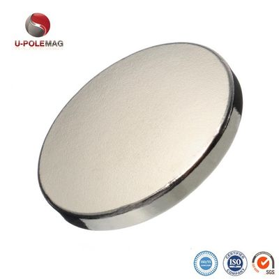 Magnetos de disco adhesivos de neodimio de doble cara con sujeción permanente y recubrimiento de Ni-Cu-Ni