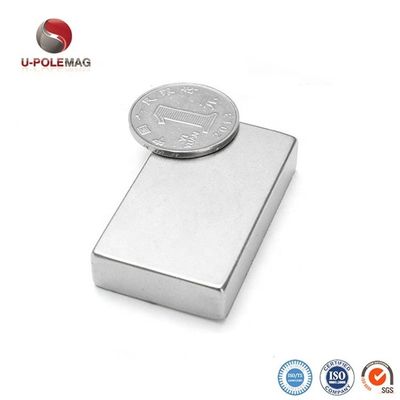 Magnetos rectangulares de neodimio versátiles con resistencia permanente y recubrimiento de níquel