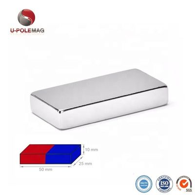 Magnetos rectangulares de neodimio versátiles con resistencia permanente y recubrimiento de níquel