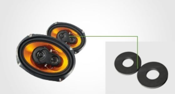 Anillo magnético diametralmente magnetizado para altavoces profesionales