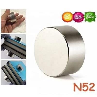 Imán de cilindro de neodimio permanente N45 N52 D70x40mm Imán súper fuerte para maquinaria