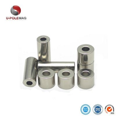 Imán industrial personalizado N52 Imán de neodimio cilindro hueco para aplicaciones