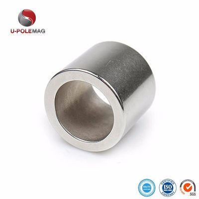 Imán industrial personalizado N52 Imán de neodimio cilindro hueco para aplicaciones