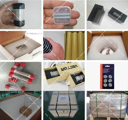 Anillo magnético de níquel neodimio para sistema de altavoces de audio ISO9001 2000 Tolerancia ± 0,05 mm