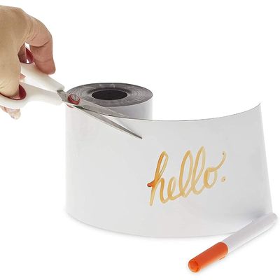 Rollo de cinta magnética de caucho para recordatorios de pizarra en el aula y tolerancia de programación ± 0,05 mm