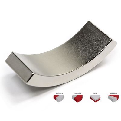 Materiales magnéticos industriales Magnetos de arco de tamaño personalizado para aplicaciones de motor